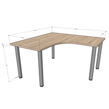 Simplex Standard íróasztal