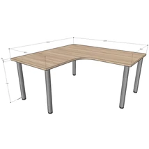 Simplex Standard íróasztal