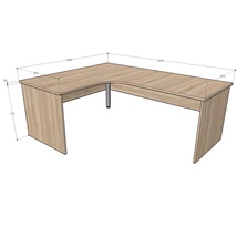 Simplex Standard íróasztal