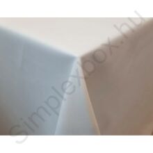 LTXMZS PRÉMIUM fehér damaszt abrosz 140x140 cm, minta nélkül