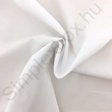 Kép 1/4 - Pamutvászon fehér színben 150 cm