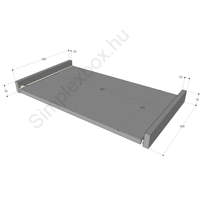 Simplex Prémium íróasztal