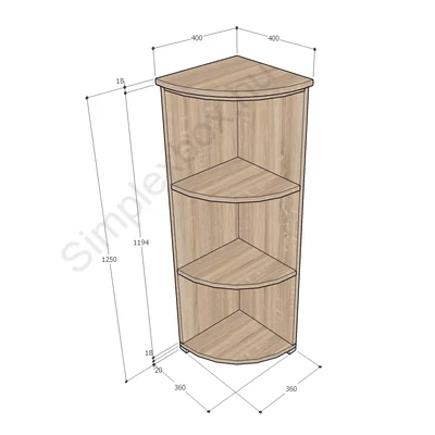 Simplex Standard irodabútor