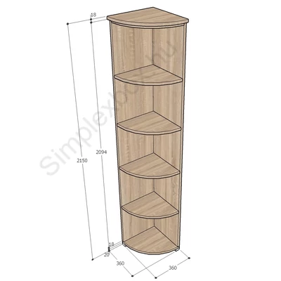 Simplex Standard irodabútor