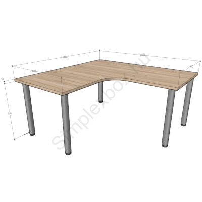 Simplex Standard íróasztal