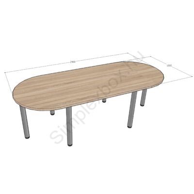 Simplex Standard asztal