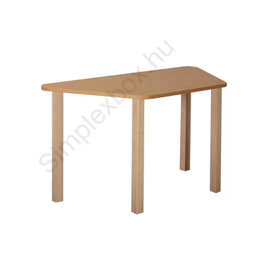 Mese trapéz asztal